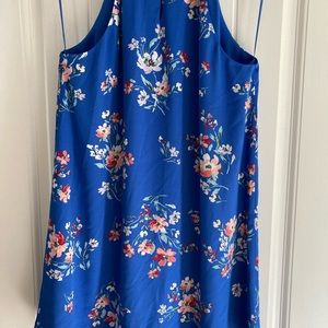 Blue Sleeveless Dress